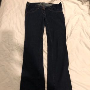 J Brand Maternity Jeans side-panel
